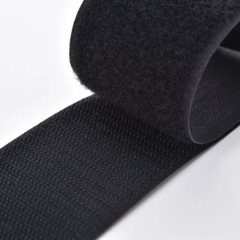 100% Polyester Nylon Hook and Loop Fastener Tape Hook &amp; Loop Sample Customization