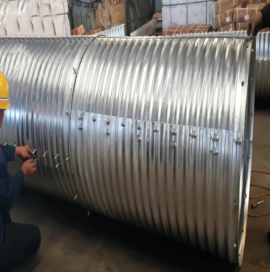 Hot Selling Large Diameter Corrugated Pipe/Galvanized Metal Culvert Pipe